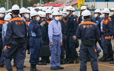 Gov’t holds annual disaster drill, scaled back due to COVID