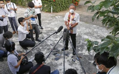 Gov’t to pursue U.S. base relocation in Okinawa despite Tamaki’s win