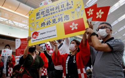 Japan reopens to tourists with shuttered souvenir shops, hotel staff shortage