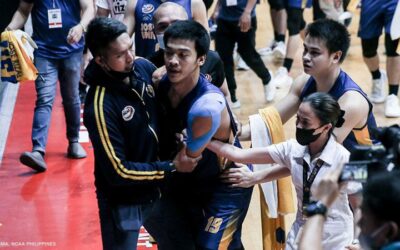 Benilde camp mulls filing complaints vs JRU’s Amores for punching spree