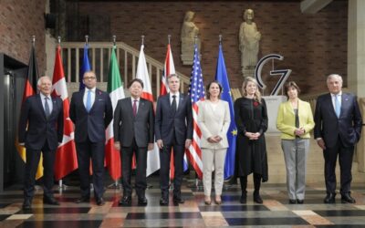 G7 ministers seek to boost unity on Ukraine, China, Iran