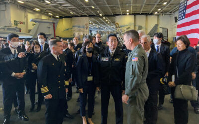 Kishida says Japan urgently needs to strengthen its military