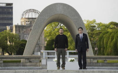 Zelenskyy likens war-torn Ukraine to A-bombed Hiroshima