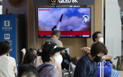 North Korea launches long-range ballistic missile toward sea