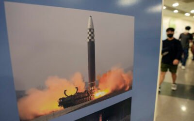 North Korea fires 2 short-range ballistic missiles toward its eastern seas