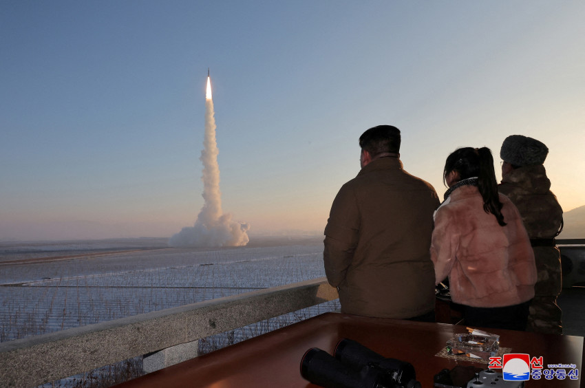 S Korea, U.S., Japan launch system to track N Korean missiles in real-time