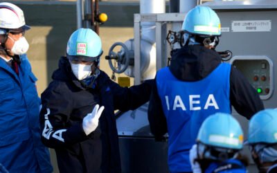 IAEA chief reassures residents that treated wastewater discharged from Fukushima nuclear plant is safe