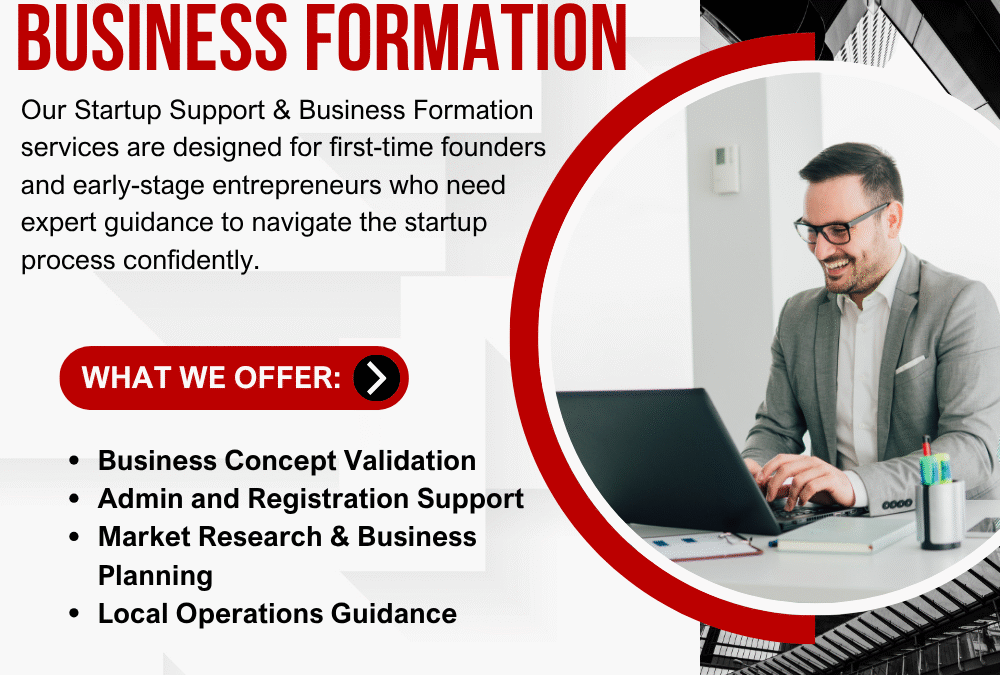 STARTUP SUPPORT & BUSINESS FORMATION