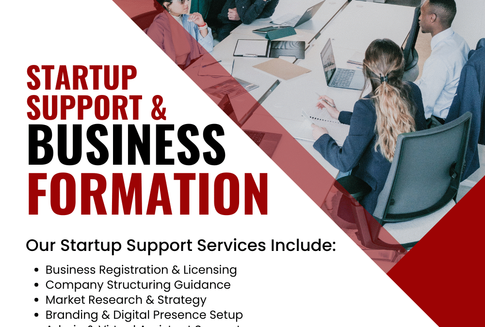 STARTUP SUPPORT & BUSINESS FORMATION