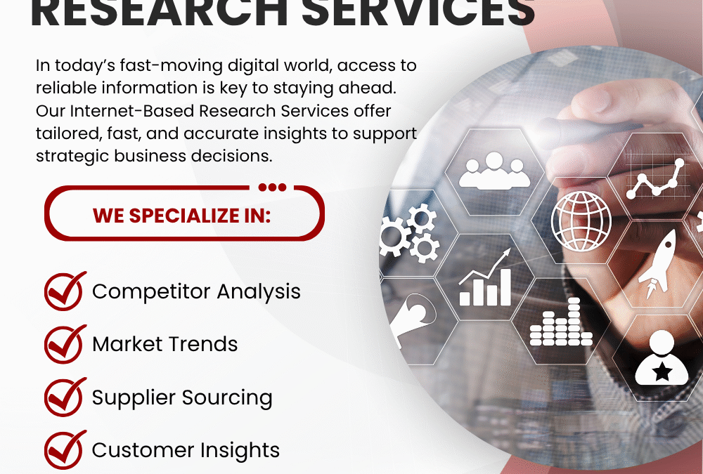 INTERNET BASED RESEARCH SERVICES