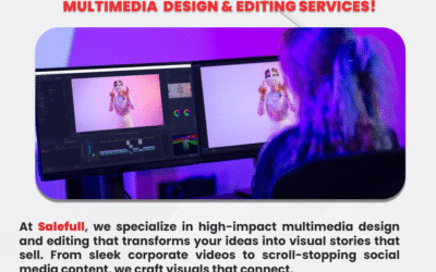 BRING YOUR BRAND TO LIFE WITH SALEFULL’S MULTIMEDIA  DESIGN & EDITING SERVICES!