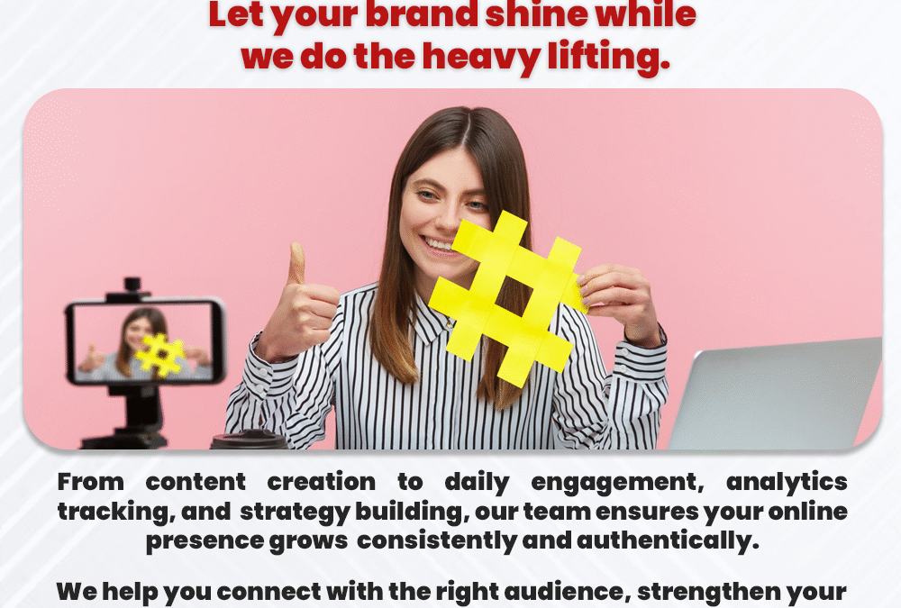 Let your brand shine while we do the heavy lifting.