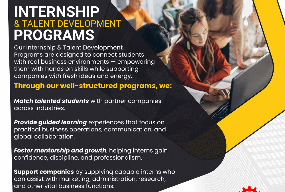 Internship & Talent Development Programs